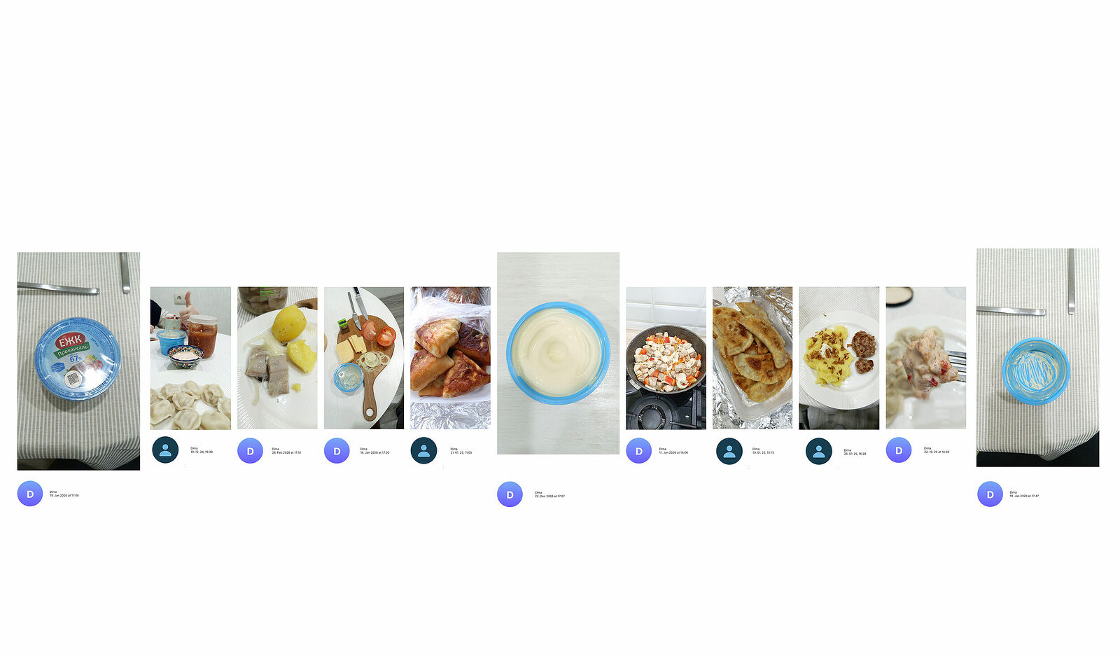 Russian government continues it efforts to restrict independent messengers and communication tools.  Therefore we communicate across multiple platforms - whatever is working on a given day. But one thing remains the same: my brother sends me pictures of food.